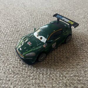 Disney Pixar cars diecast World Grand Prix  #9 Green V2813